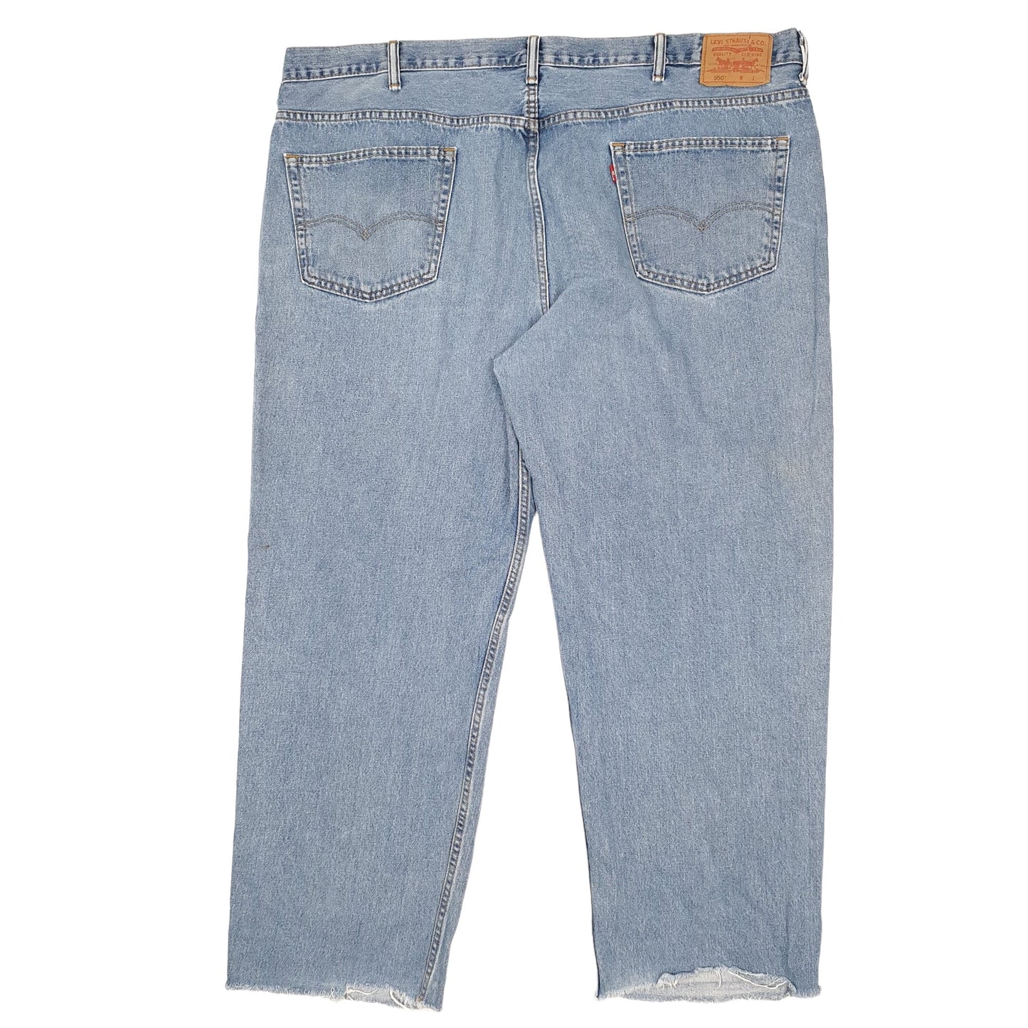 Levis 550 Relaxed Fit Jeans W48 L31 Blue