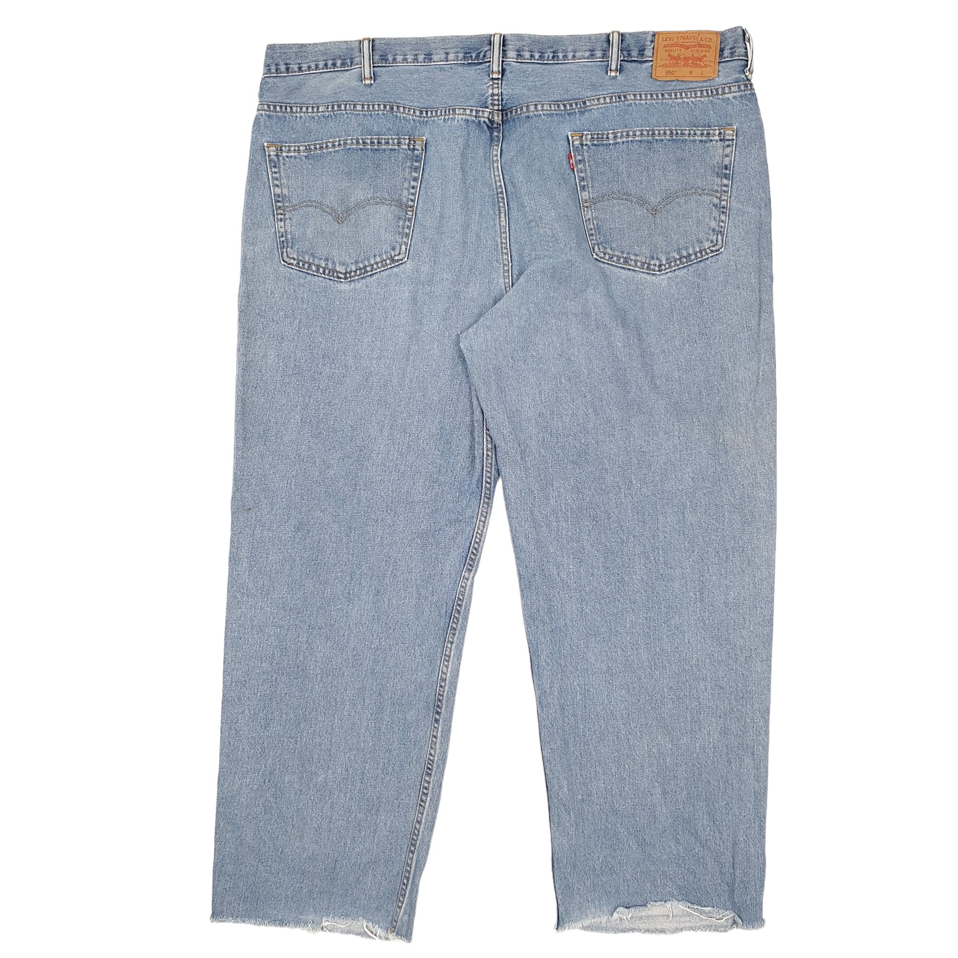 Levis 550 Relaxed Fit Jeans W48 L31 Blue