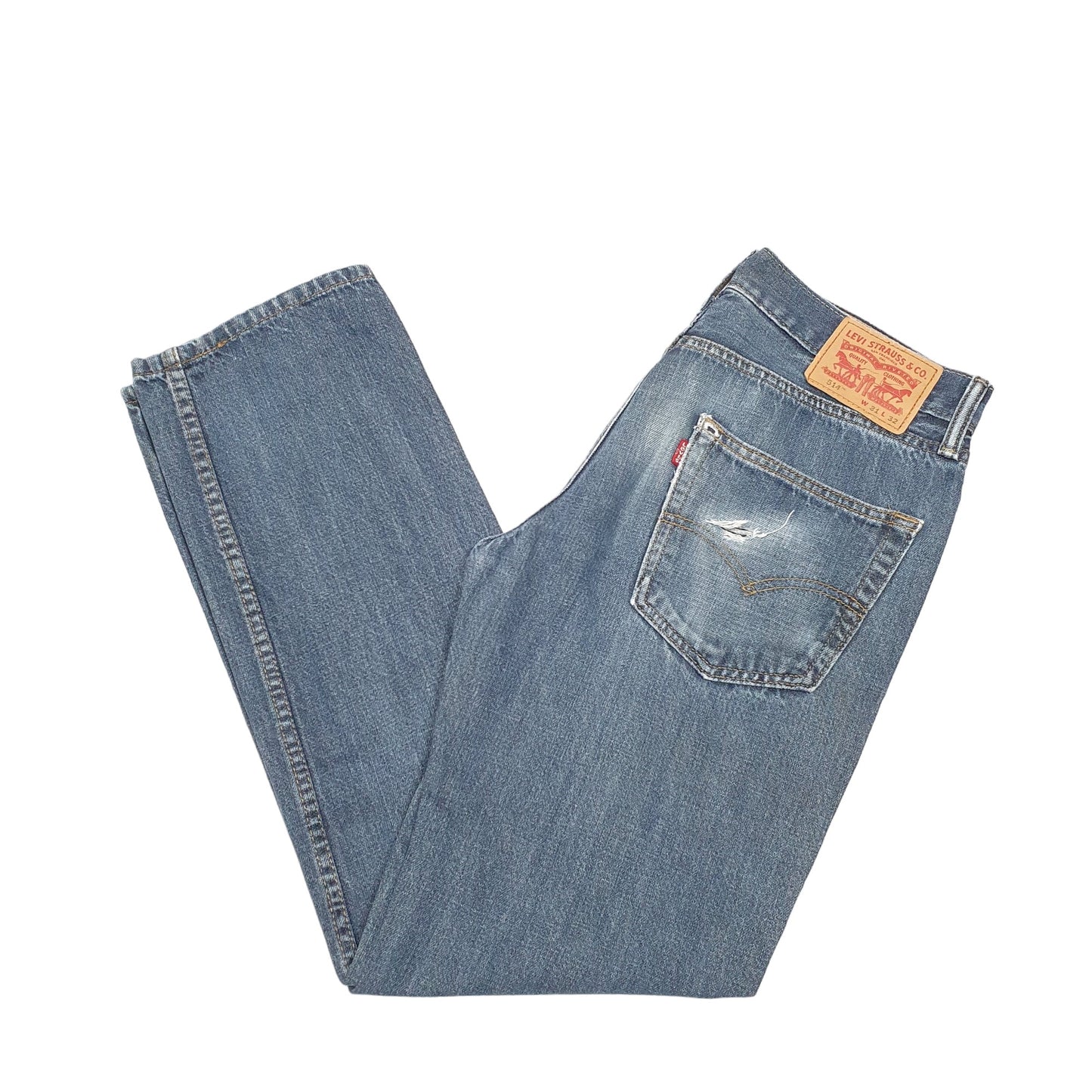 Mens Blue Levis  514 JeansW31 L32