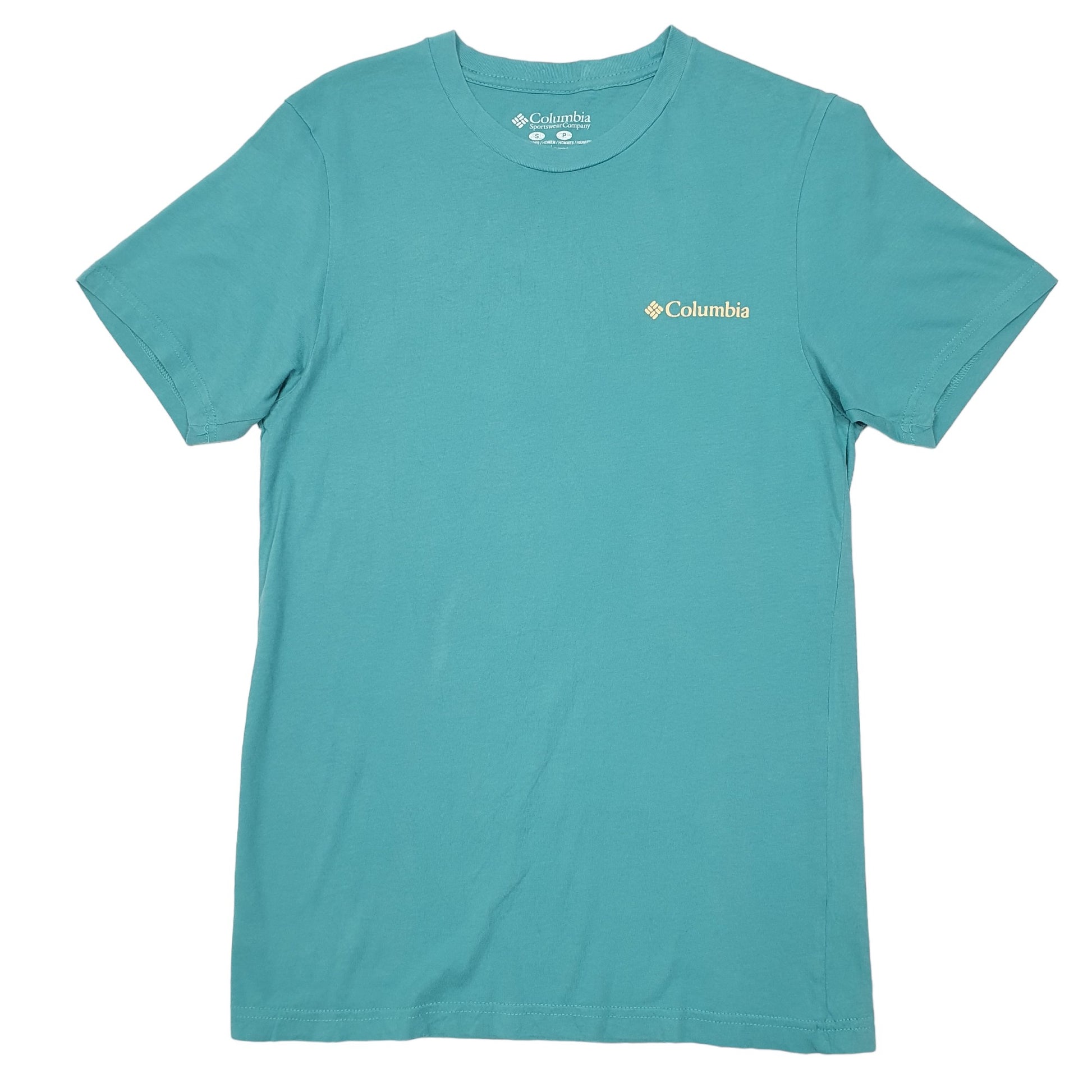 Mens Green Columbia Sportswear Heritage Est 1938 Short Sleeve T Shirt