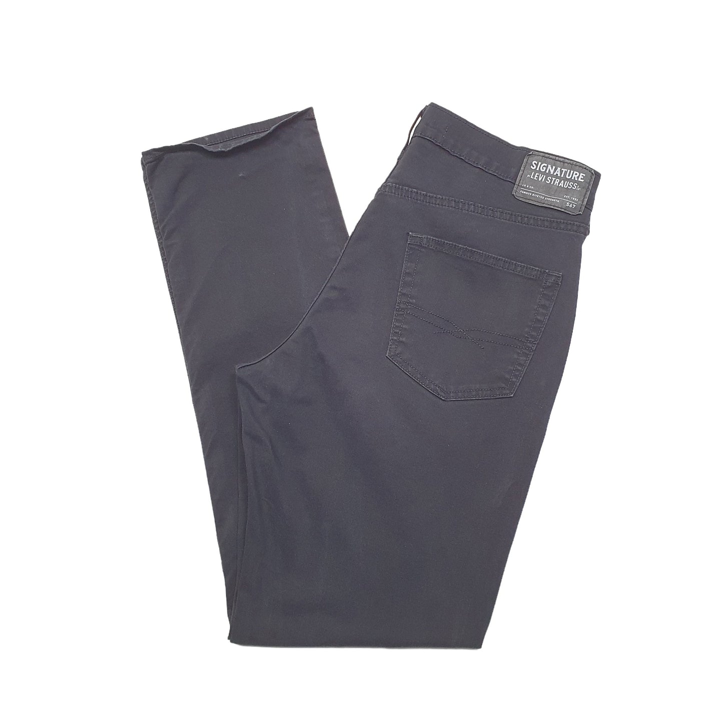 Levis Signature Regular Fit Jeans W34 L32 Black