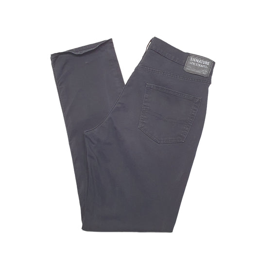 Levis Signature Regular Fit Jeans W34 L32 Black