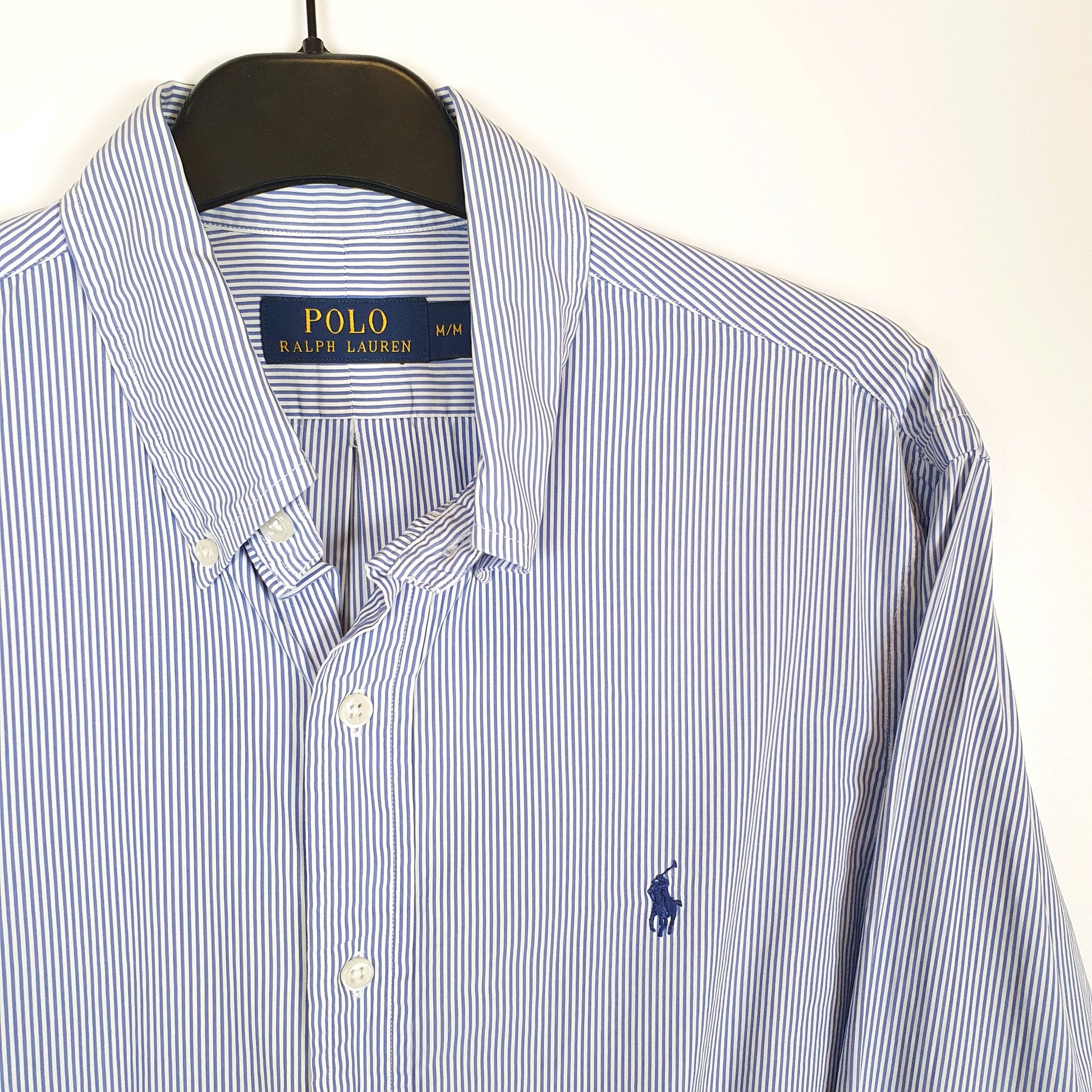 Polo Ralph Lauren Long Sleeve Regular Fit Striped Shirt Blue