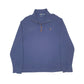Polo Ralph Lauren Estate Rib Quarter Zip XL Navy