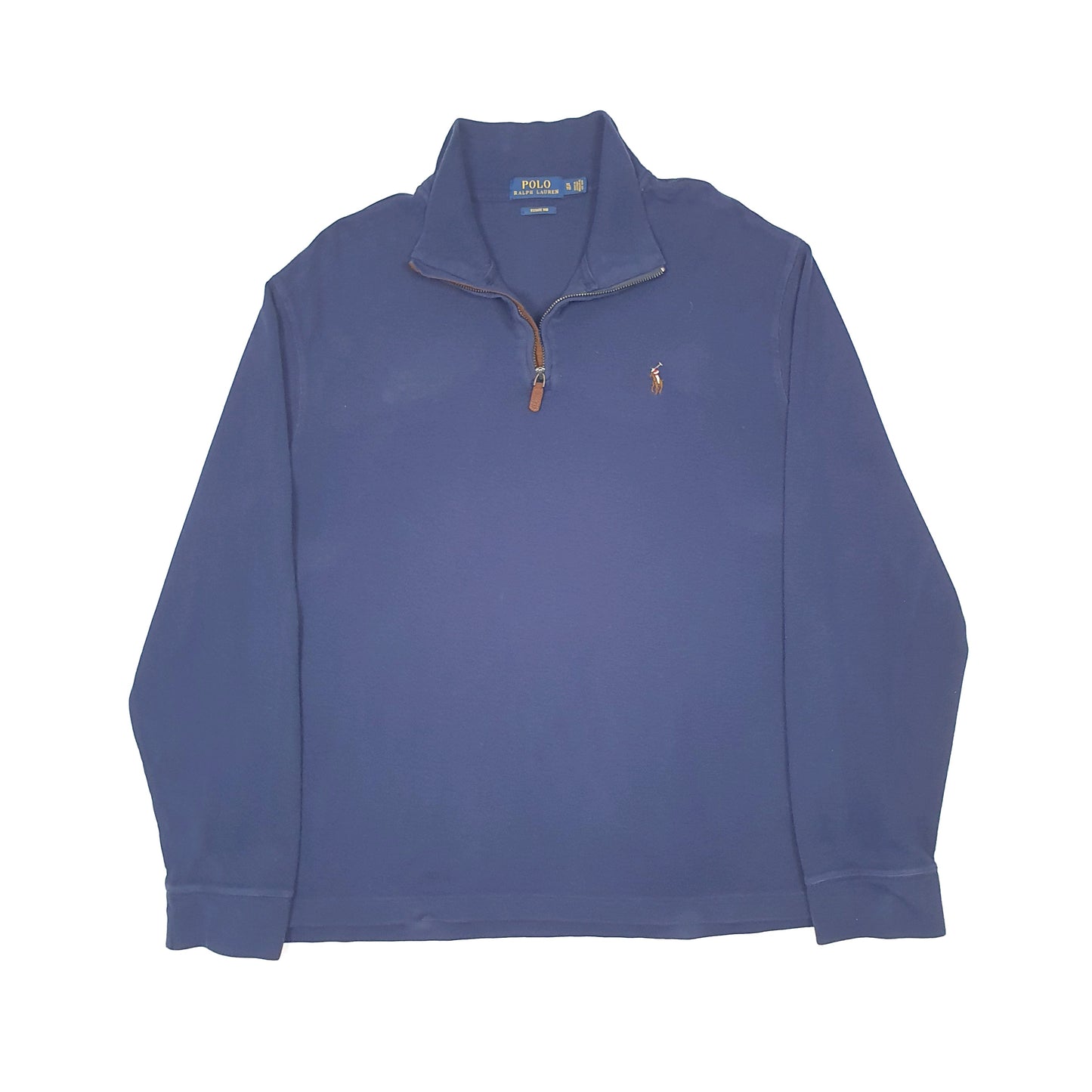 Polo Ralph Lauren Estate Rib Quarter Zip XL Navy