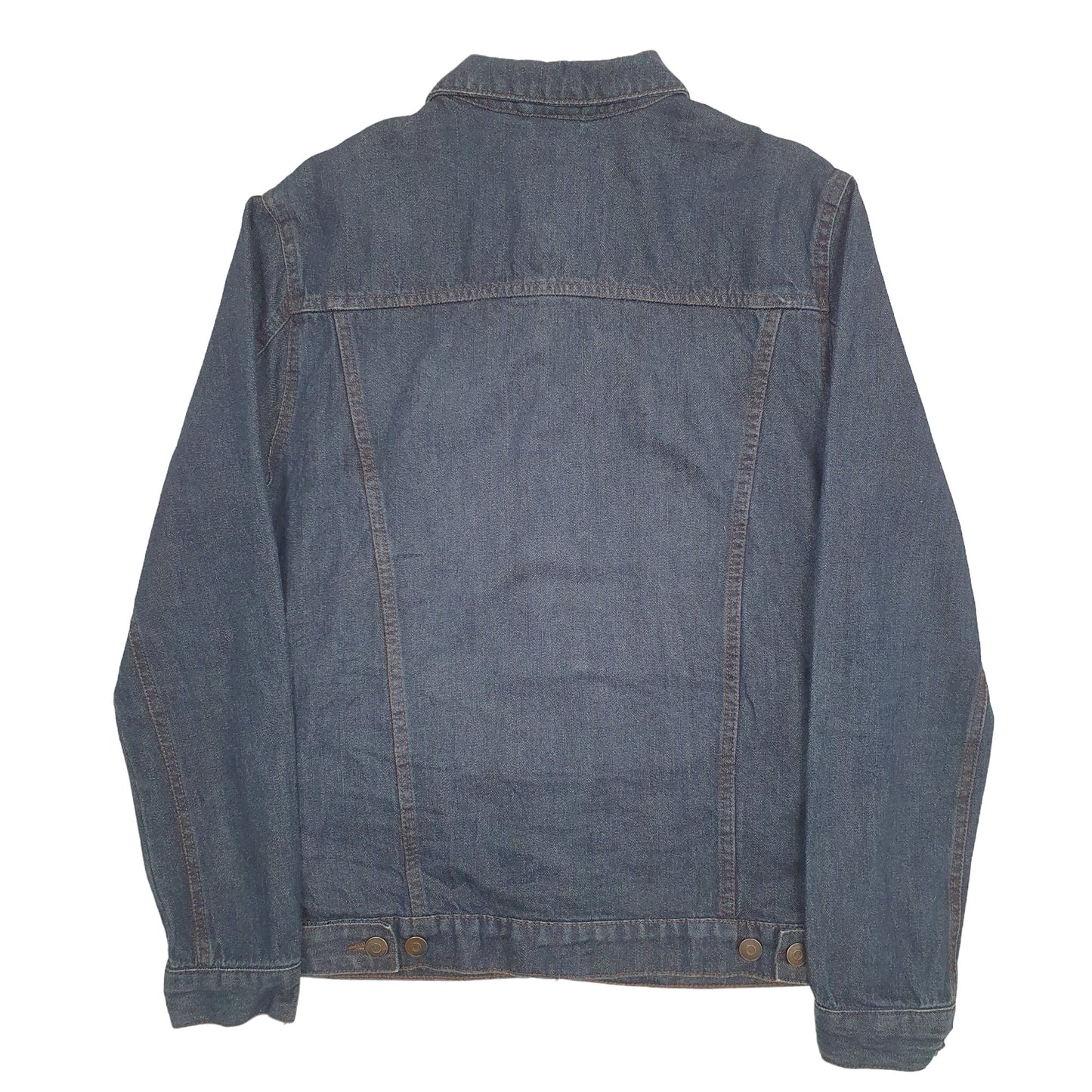 Mens Blue Cedar Wood State Trucker Denim Jacket Coat