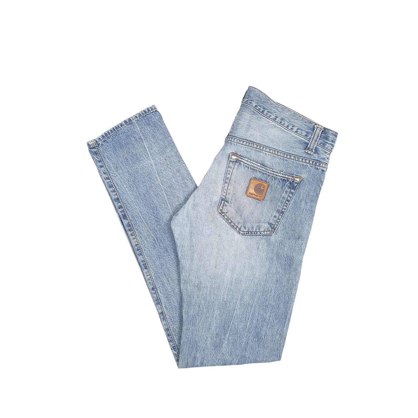 Carhartt Casual Tapered Fit WIP Jeans W34 L34 Blue