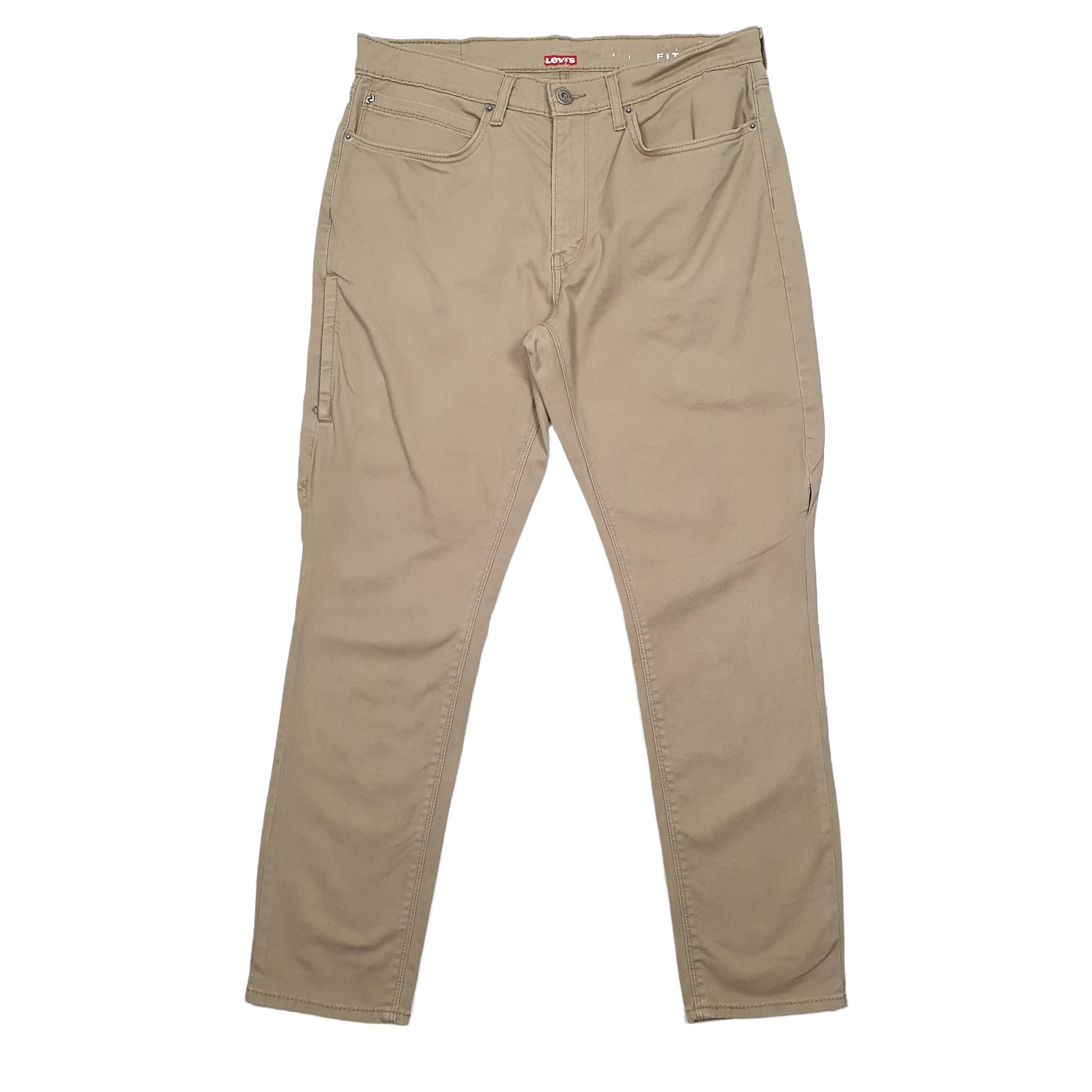 Levis Denizen Slim Fit Jeans W34 L30 Beige