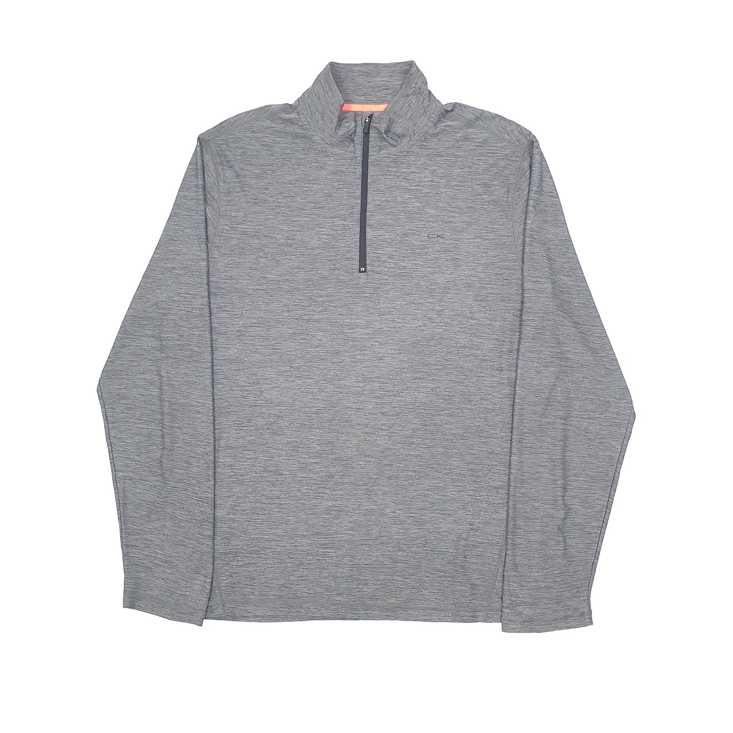 Calvin Klein Performance Activewear Quarter Zip L Grey