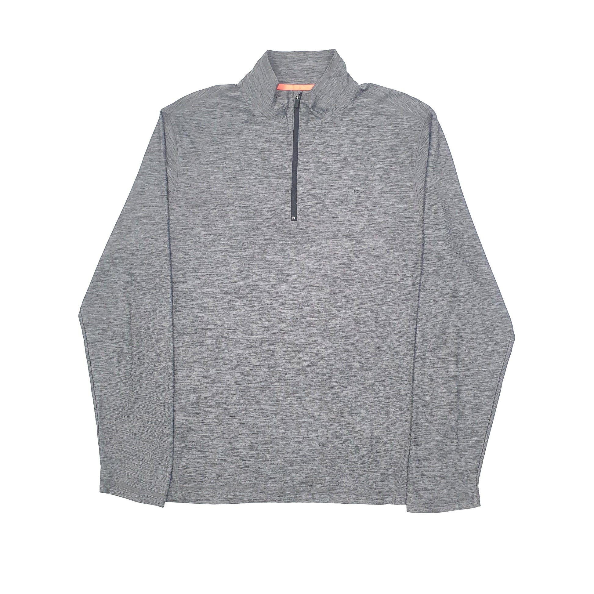 Calvin Klein Performance Activewear Quarter Zip L Grey