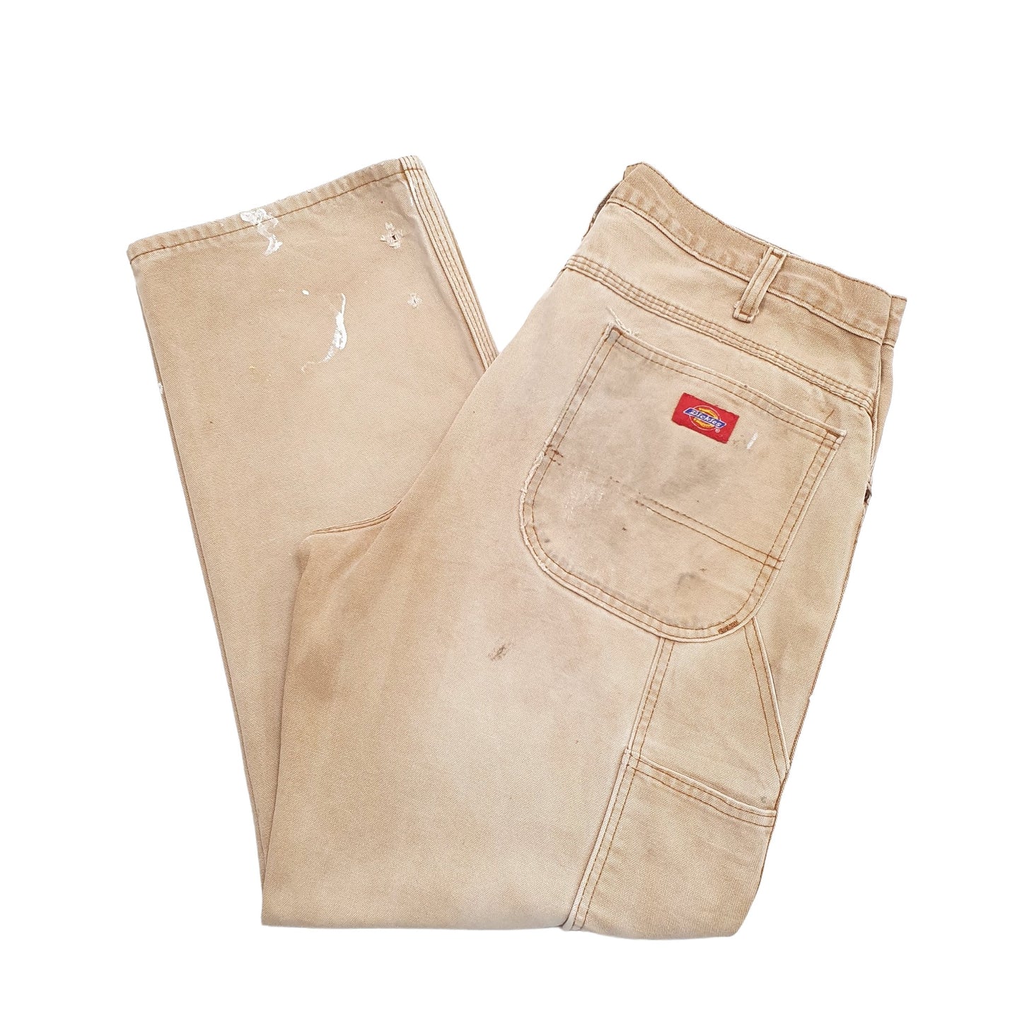 Mens Tan Dickies  Carpenter Trousers