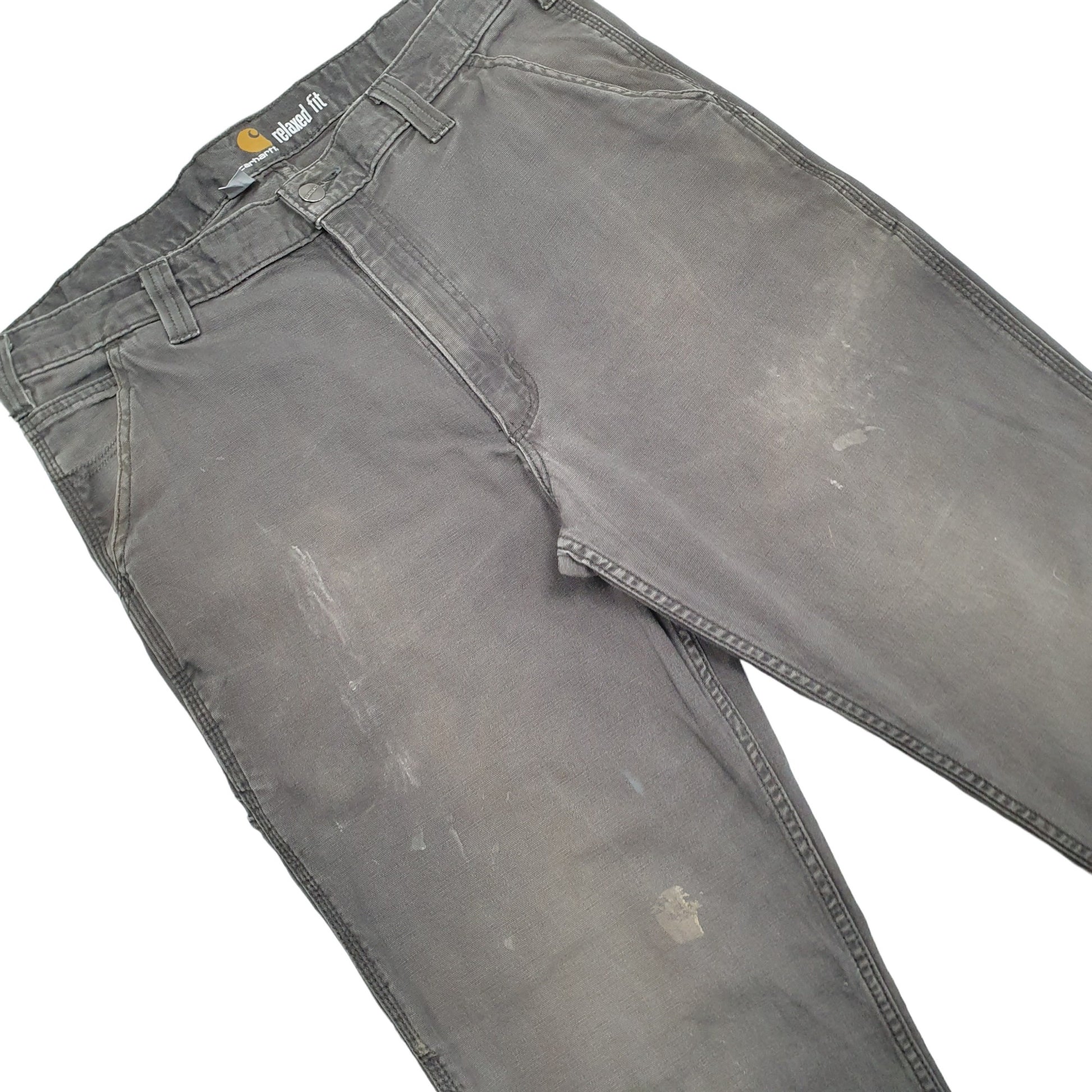 Mens Grey Carhartt  Carpenter Trousers