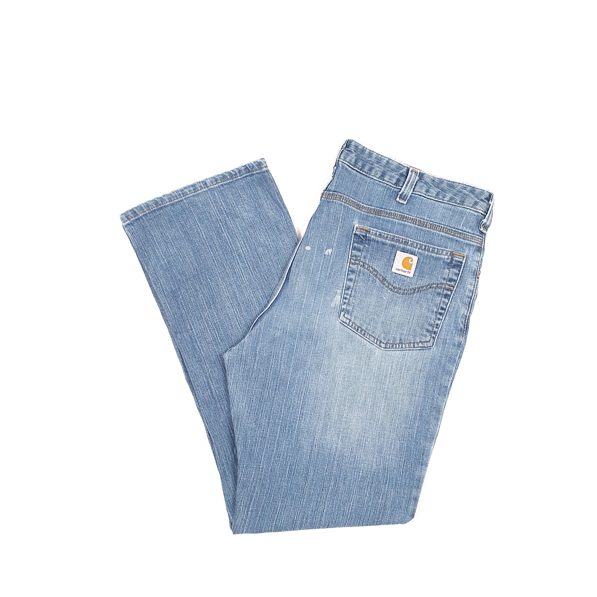 Carhartt Casual Bootcut Fit Jeans UK Blue