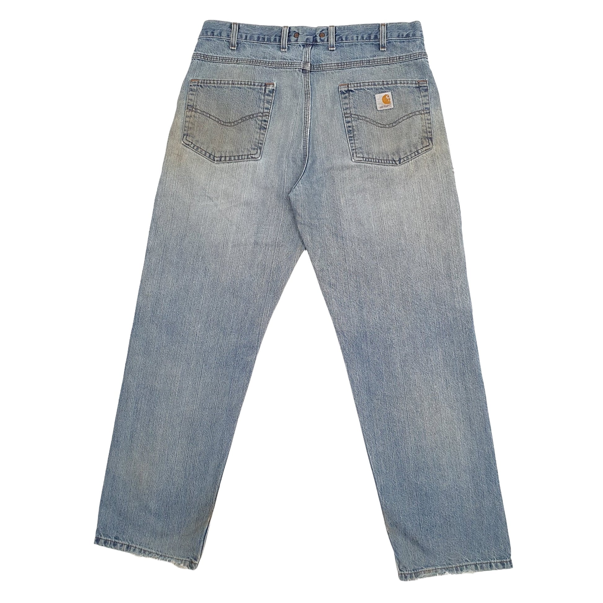 Mens Blue Carhartt  Carpenter JeansW36 L32