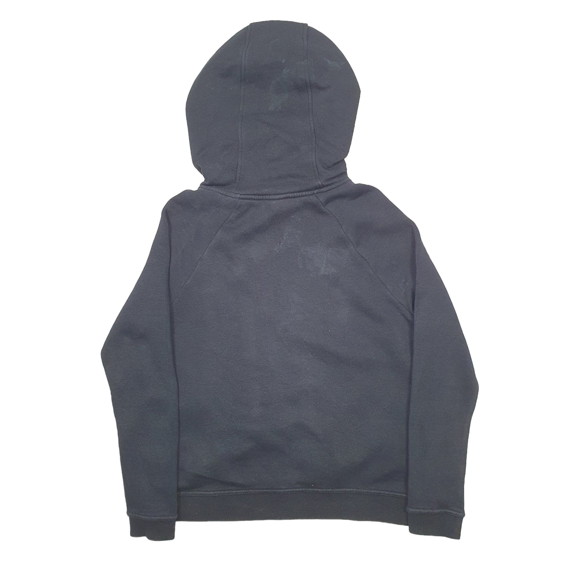 Womens Black Nike Turtleneck Hoodie Jumper