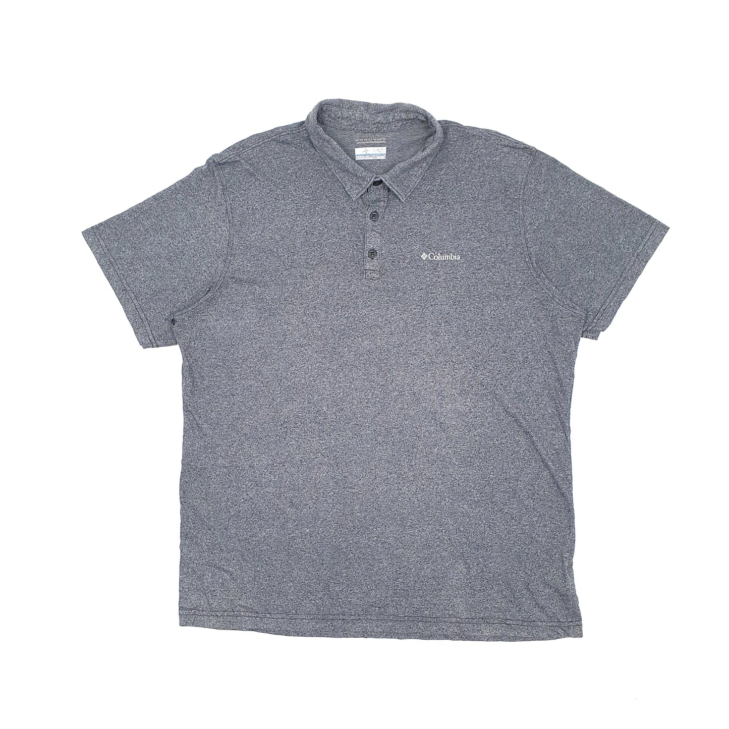 Columbia Sportswear Omniwick Active Short Sleeve Polyester Polo Shirt Grey