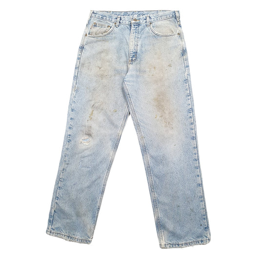 Carhartt Casual Regular Fit Jeans W34 L30 Blue