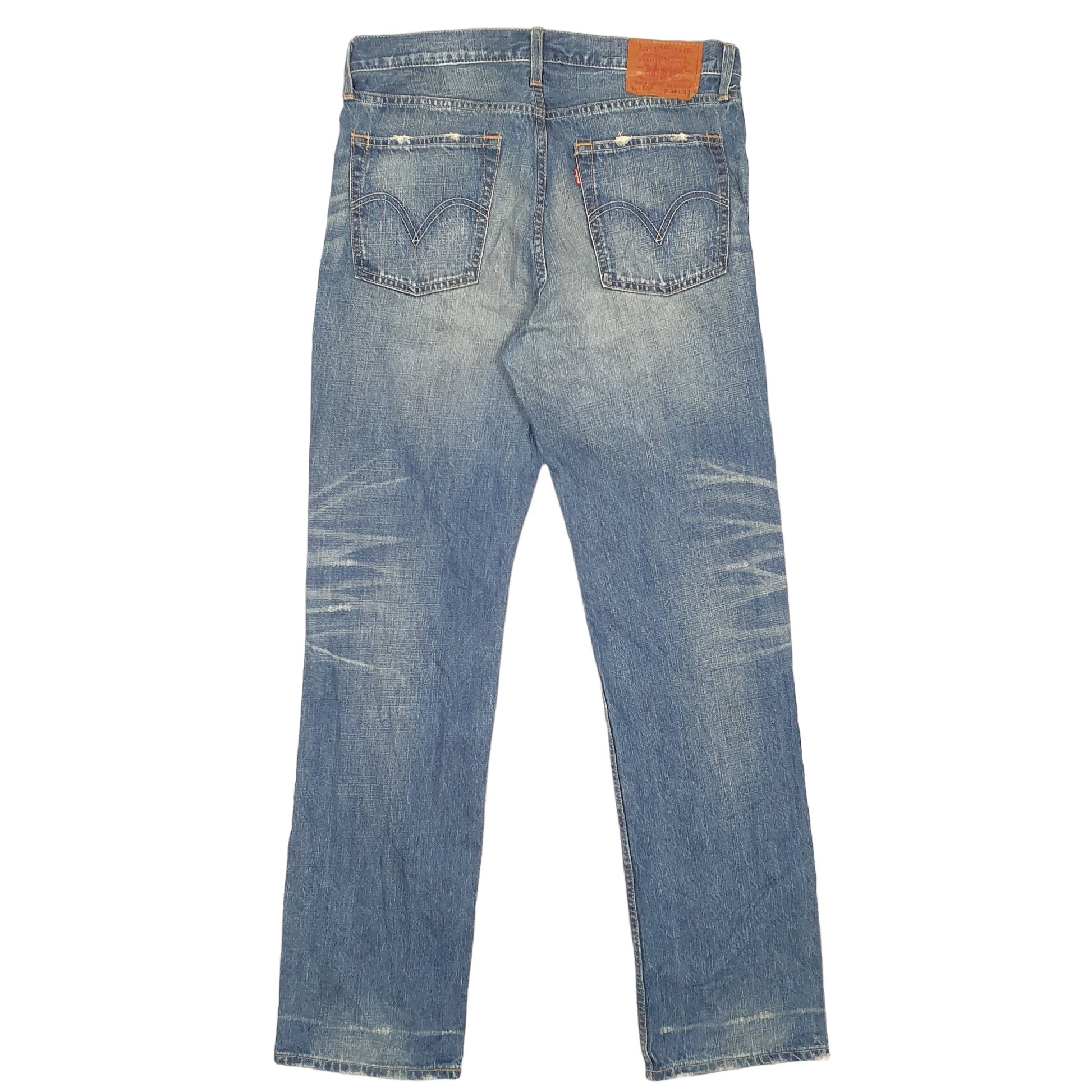 Mens Blue Levis  502 JeansW34 L33