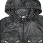 Mens Black Nike Super Lightweight Anorak Rain Coat Coat