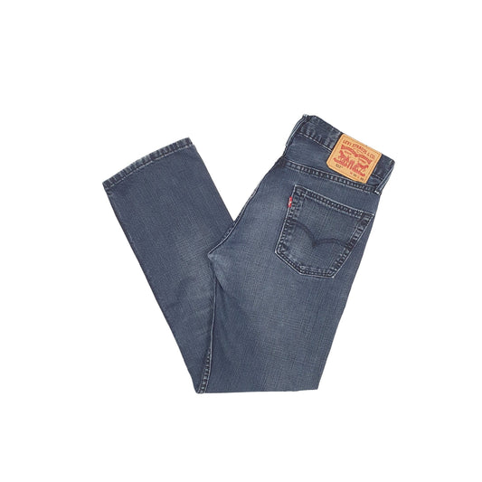 Levis 513 Slim Fit Jeans W30 L28 Blue