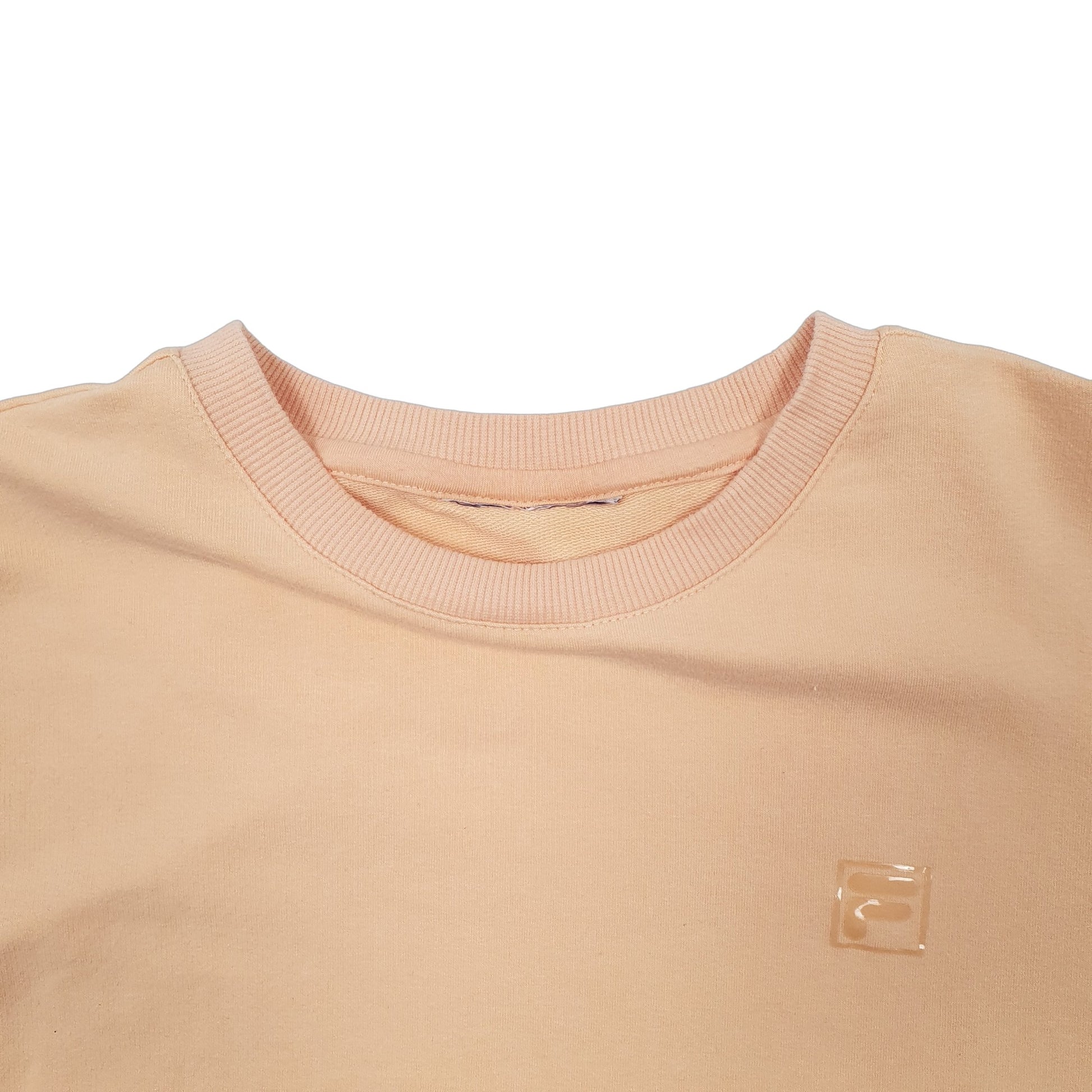 Womens Peach Fila  Crewneck Jumper