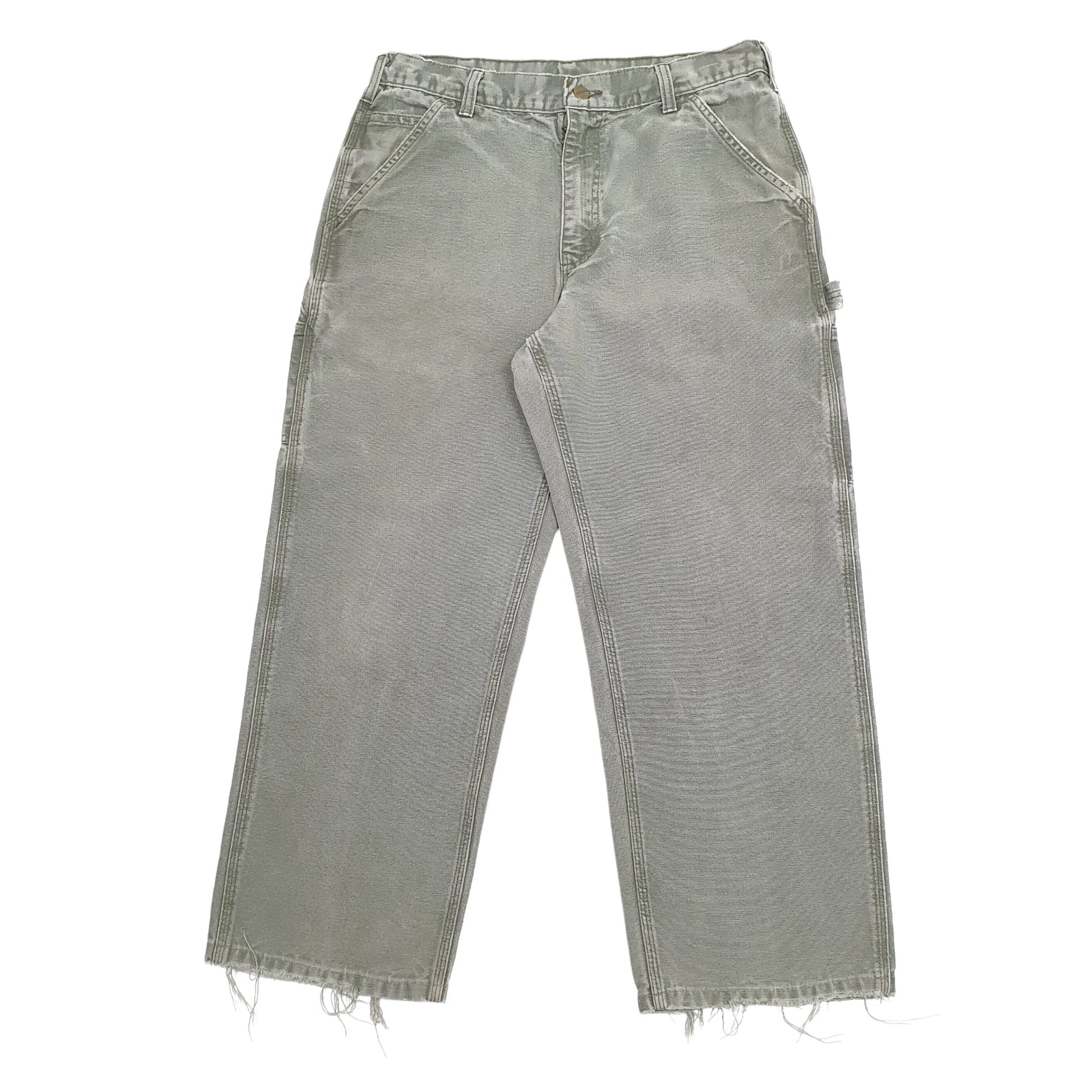 Mens Green Carhartt  Carpenter Trousers