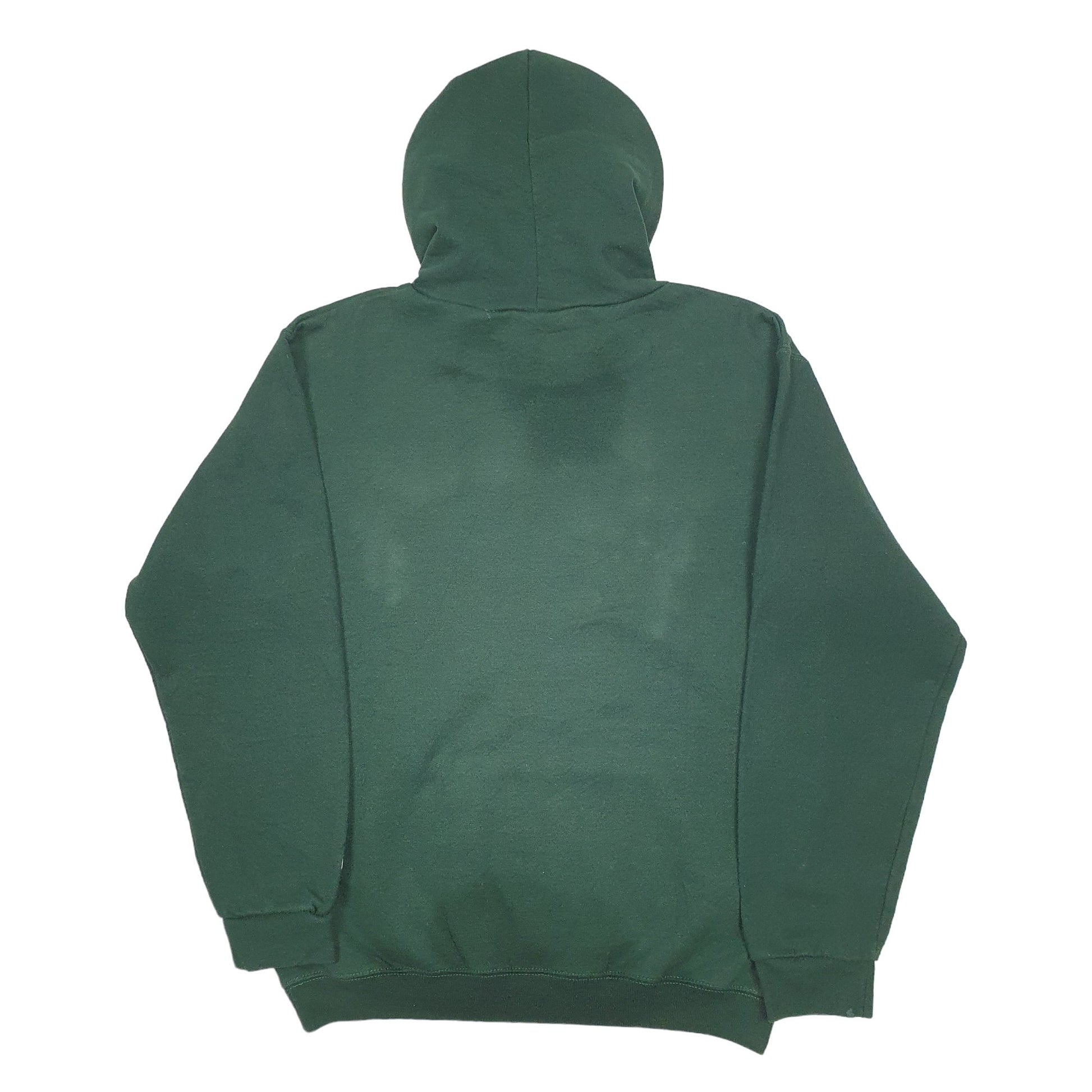 Womens Green Champion Spellout Hoodie Jumper