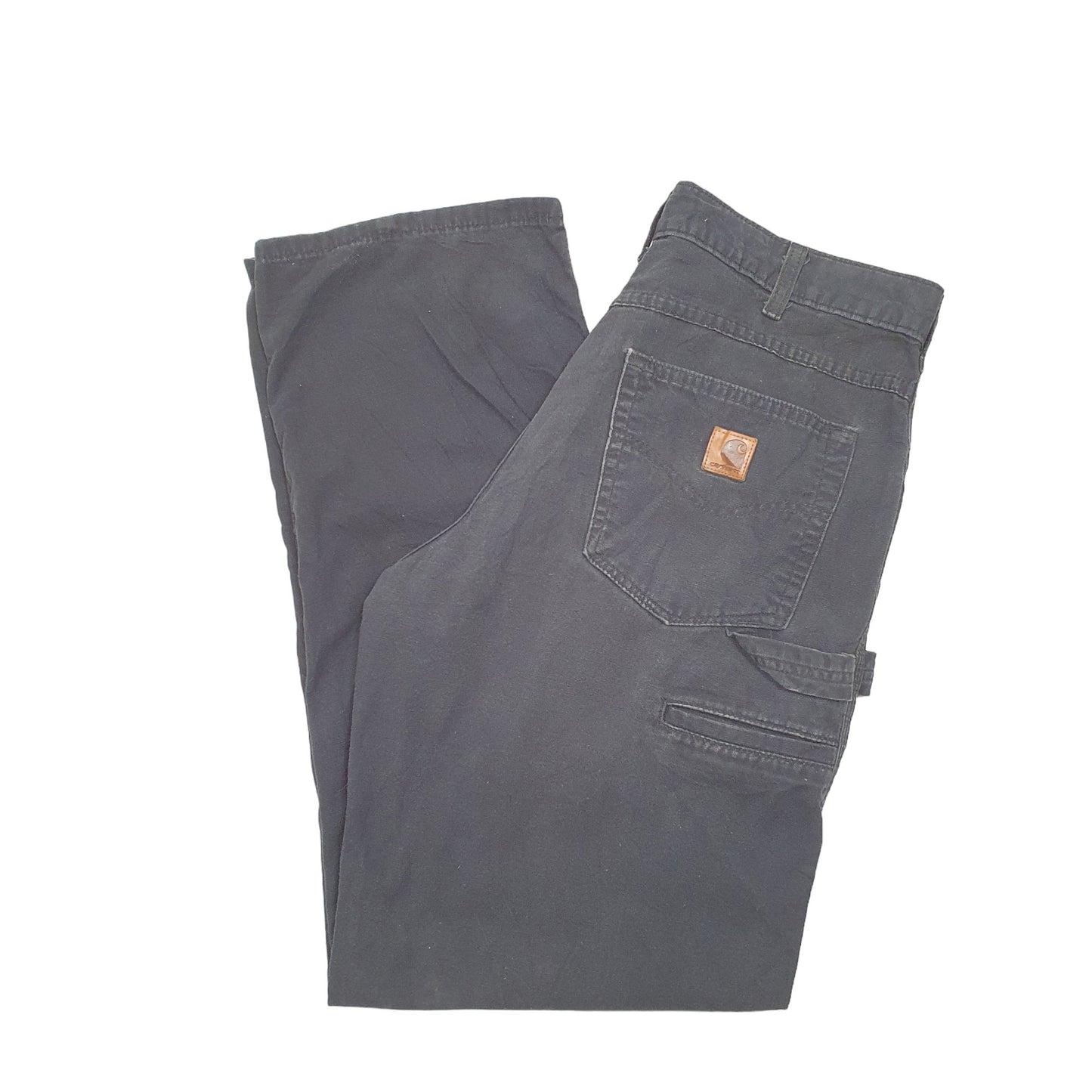 Mens Black Carhartt  Carpenter Trousers