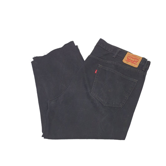Levis 550 Relaxed Fit Jeans W46 L25 Black