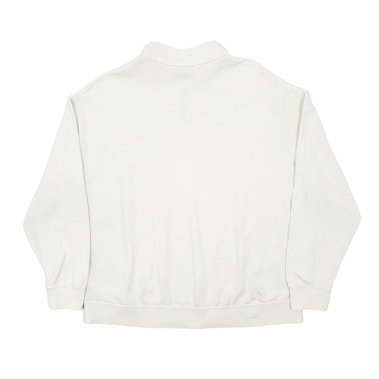 Mens Cream Nike  Quarter Zip Jumper