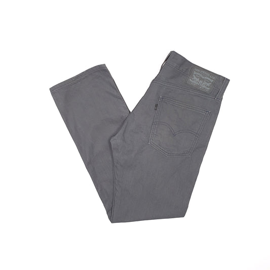 Levis 513 Slim Fit Jeans W32 L30 Grey
