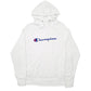 Mens White Champion  Hoodie Jumper