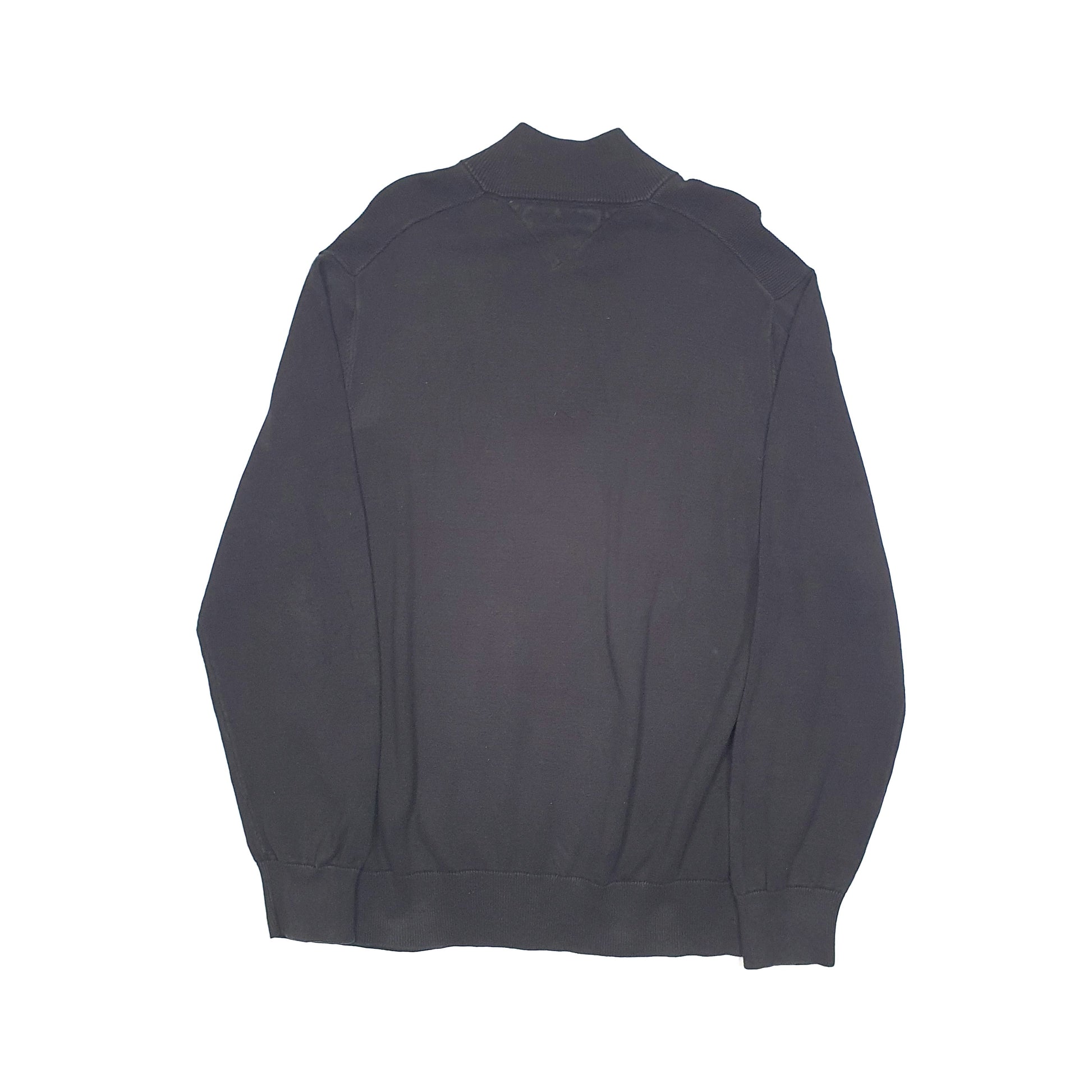 Tommy Hilfiger Quarter Zip XL Black
