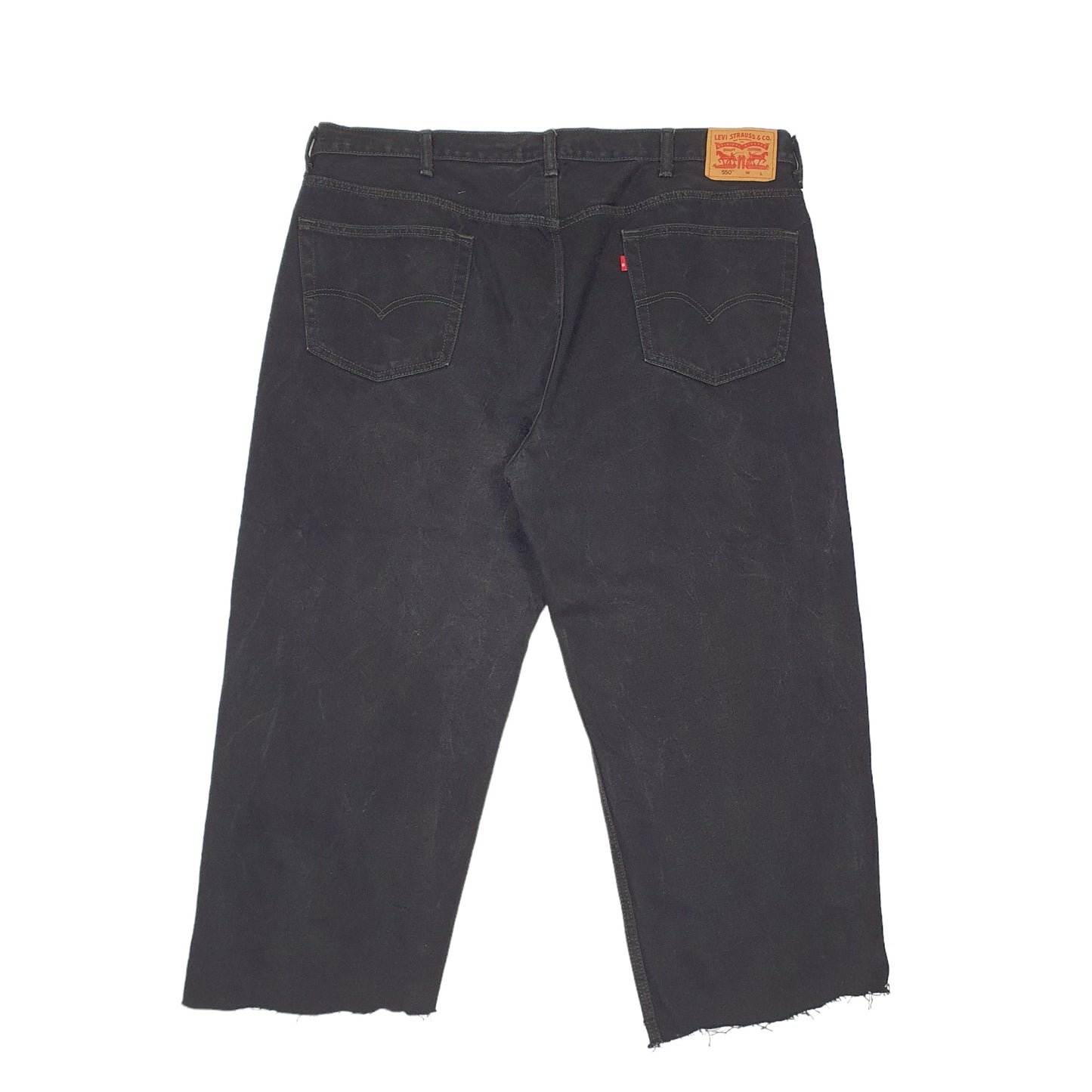 Levis 550 Relaxed Fit Jeans W46 L25 Black
