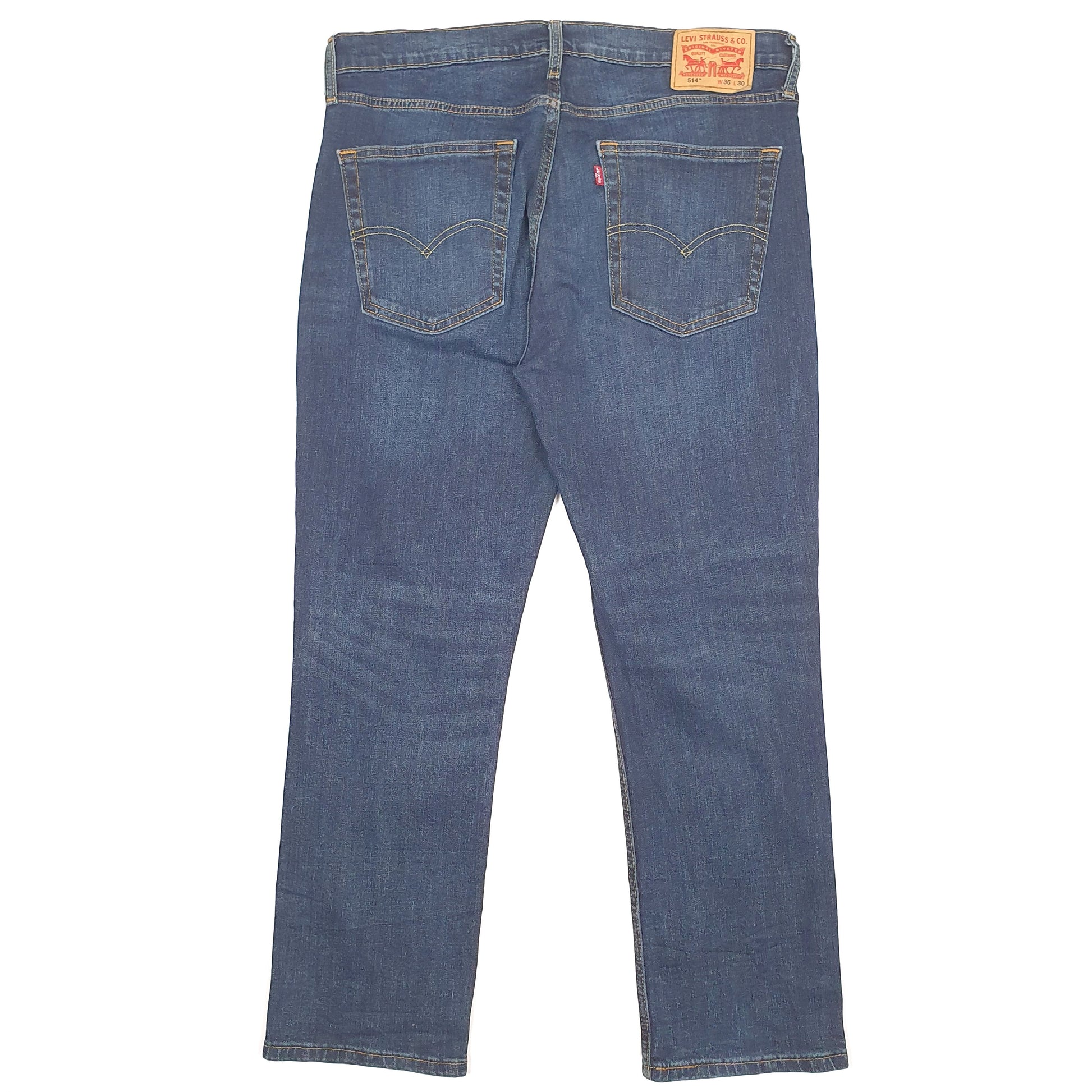 Levis 514 Straight Fit Jeans W36 L30 Blue