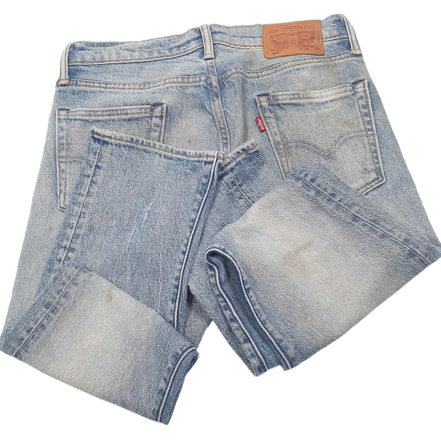 Mens Blue Levis Stretch 513 JeansW30 L30