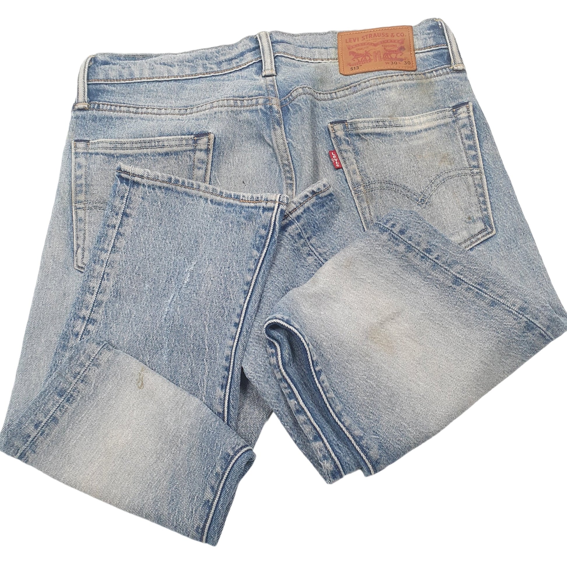 Mens Blue Levis Stretch 513 JeansW30 L30