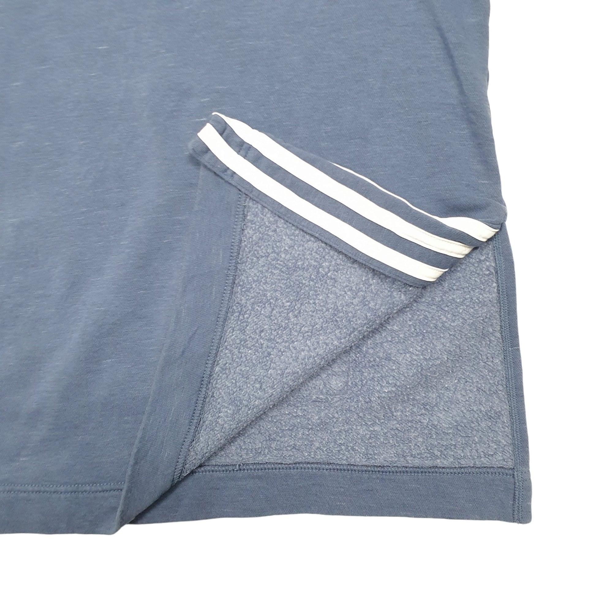 Mens Blue Adidas  Hoodie Jumper