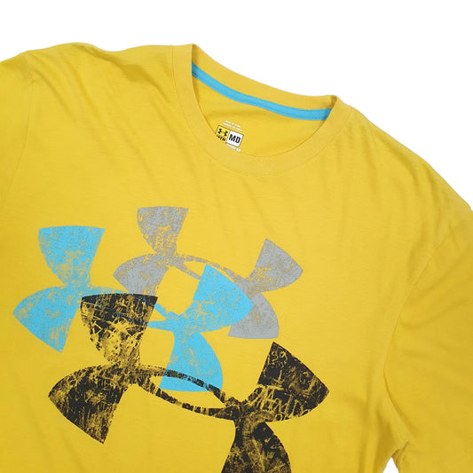 Under Armour Short Sleeve T Shirt Yellow