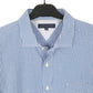 Tommy Hilfiger Long Sleeve Regular Fit Gingham Shirt Blue