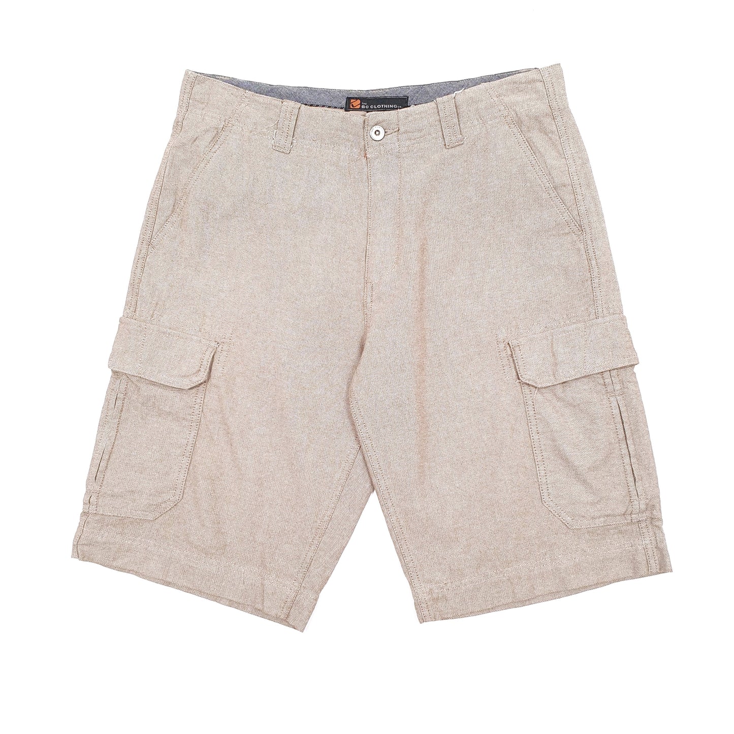 Grey BC Clothing Cargo Shorts
