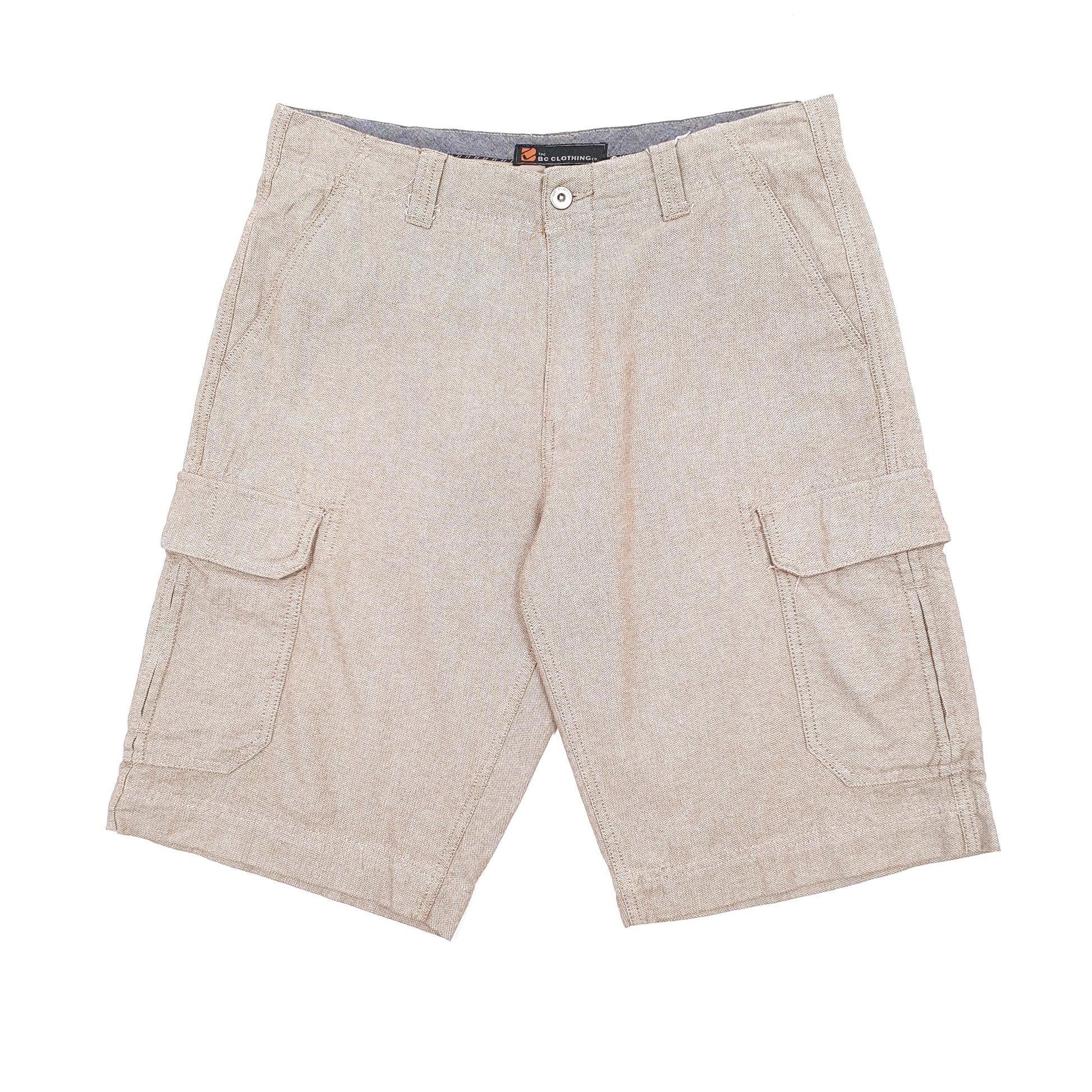 Grey BC Clothing Cargo Shorts