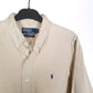 Polo Ralph Lauren Long Sleeve Custom Fit Shirt Beige