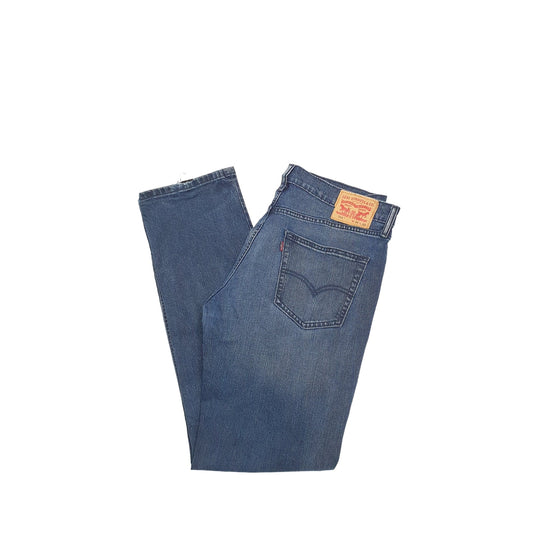 Levis 514 Straight Fit Jeans W34 L32 Blue