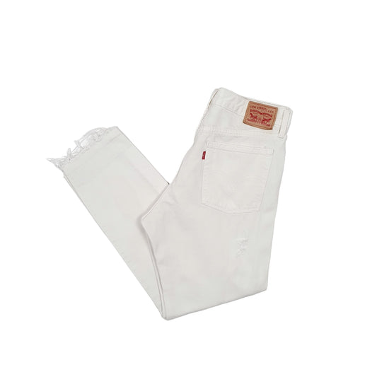 Levis Tapered Fit Jeans W30 L27 White