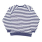Mens Navy Polo Ralph Lauren Striped Crewneck Jumper