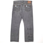 Levis 514 Straight Fit 1990's Jeans W36 L30 Grey