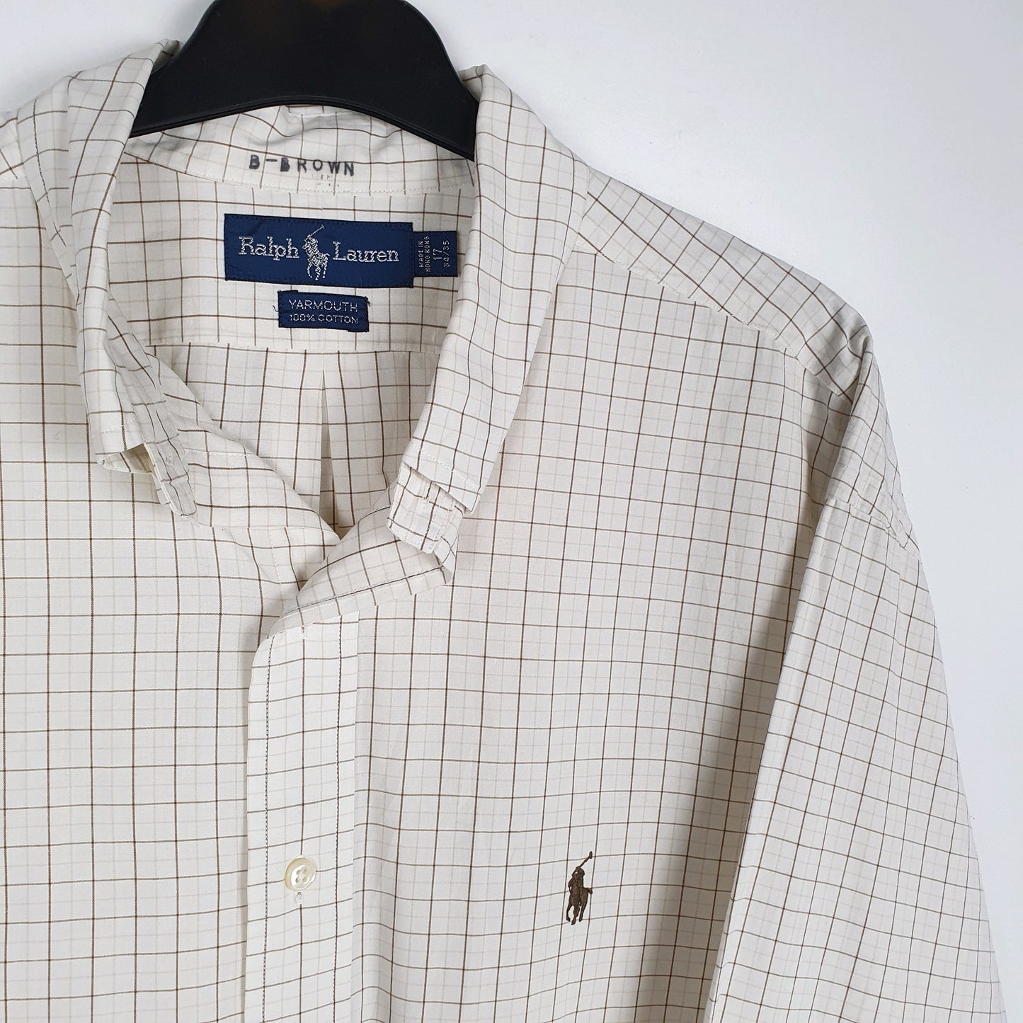Polo Ralph Lauren Long Sleeve Yarmouth Fit Check Shirt