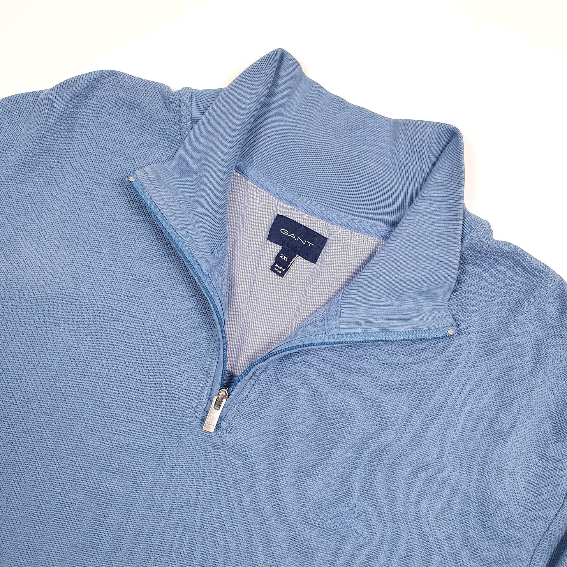 GANT Quarter Zip XL Blue