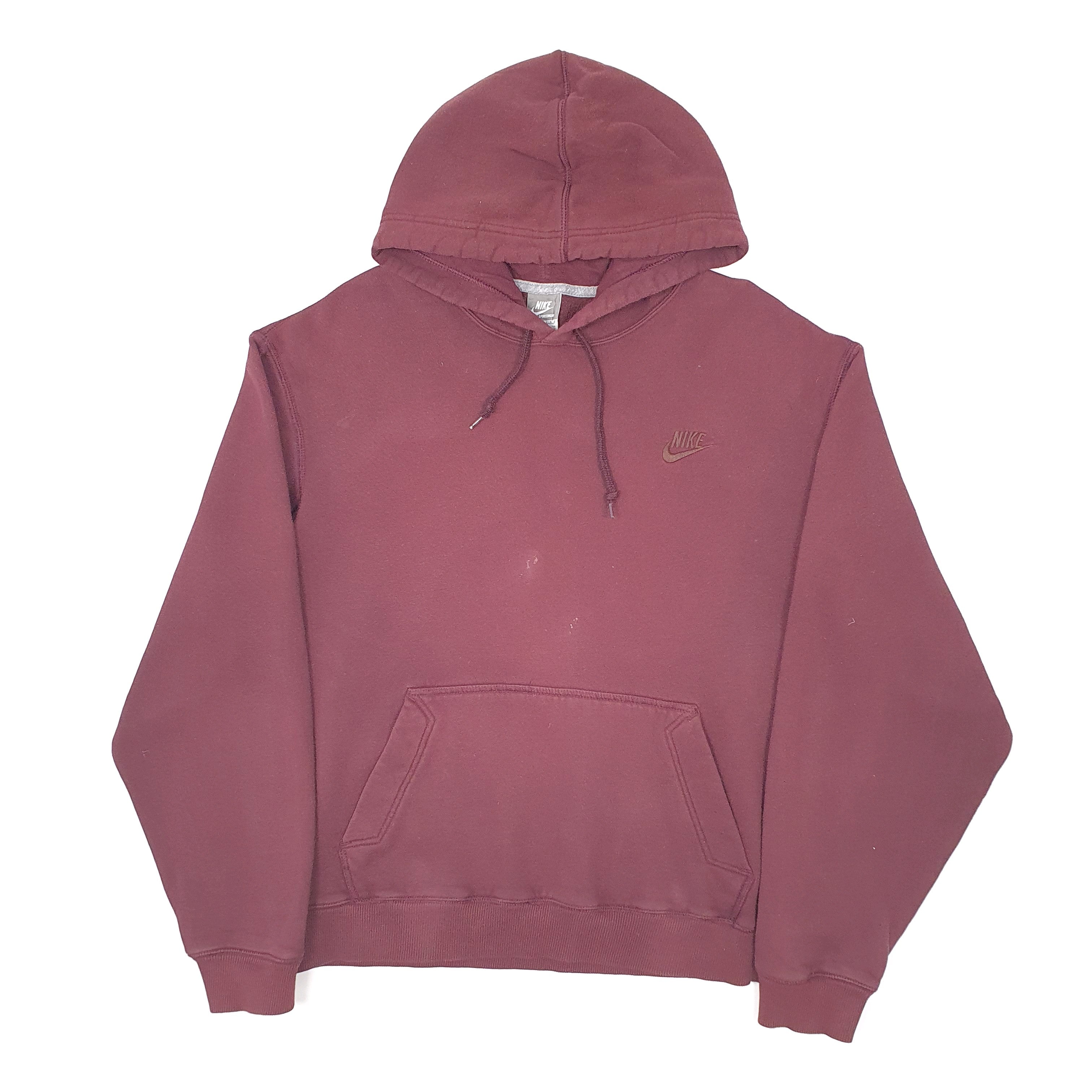 Mens burgundy hot sale nike hoodie